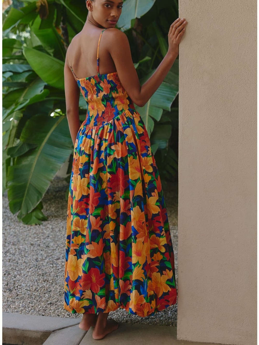 New FARM Rio x Anthropologie Nina Floral Maxi Dress - Picture 2 of 4
